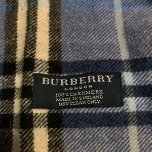Burberry Genuine 100% Cashmere Scarf